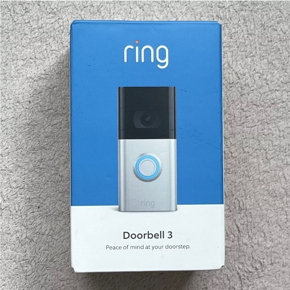 NEW Ring Video Doorbell 3 Front Door Security Camera-Video/Photo Device-NIB-NWT - Picture 2 of 6